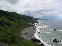 Coast looking south