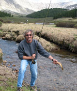 Me with a cut-throat trout