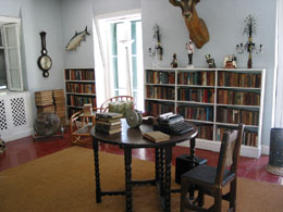 Hemingway's studio