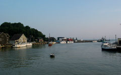 Port Stanley waterfront